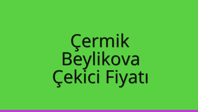 Çermik Çekici Fiyatı – Beylikova Oto Kurtarıcı Ücreti