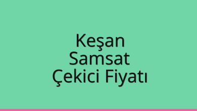 Keşan Çekici Fiyatı – Samsat Oto Kurtarıcı Ücreti