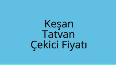 Keşan Çekici Fiyatı – Tatvan Oto Kurtarıcı Ücreti