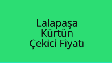 Lalapaşa Çekici Fiyatı – Kürtün Oto Kurtarıcı Ücreti
