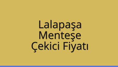 Lalapaşa Çekici Fiyatı – Menteşe Oto Kurtarıcı Ücreti