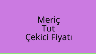 Meriç Çekici Fiyatı – Tut Oto Kurtarıcı Ücreti