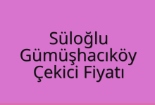Süloğlu Çekici Fiyatı – Gümüşhacıköy Oto Kurtarıcı Ücreti