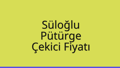 Süloğlu Çekici Fiyatı – Pütürge Oto Kurtarıcı Ücreti