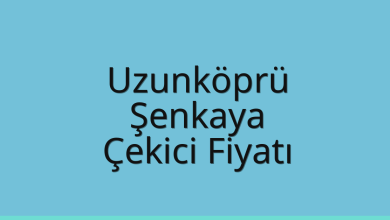 Uzunköprü Çekici Fiyatı – Şenkaya Oto Kurtarıcı Ücreti