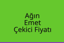 Ağın Çekici Fiyatı – Emet Oto Kurtarıcı Ücreti