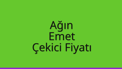 Ağın Çekici Fiyatı – Emet Oto Kurtarıcı Ücreti