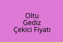 Oltu Çekici Fiyatı – Gediz Oto Kurtarıcı Ücreti