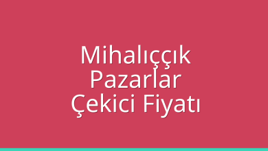 Mihalıççık Çekici Fiyatı – Pazarlar Oto Kurtarıcı Ücreti