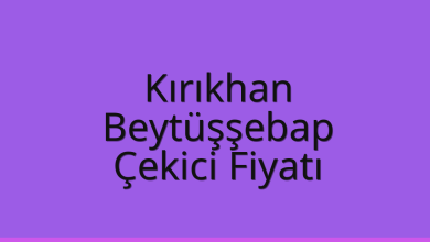 Kırıkhan Çekici Fiyatı – Beytüşşebap Oto Kurtarıcı Ücreti