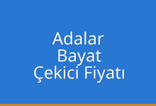 Adalar Çekici Fiyatı – Bayat Oto Kurtarıcı Ücreti