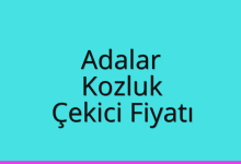 Adalar Çekici Fiyatı – Kozluk Oto Kurtarıcı Ücreti