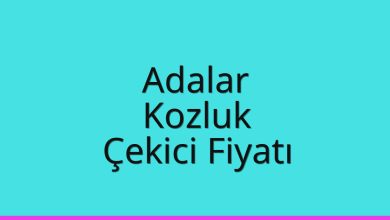 Adalar Çekici Fiyatı – Kozluk Oto Kurtarıcı Ücreti