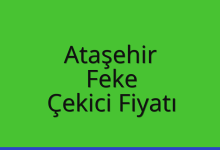 Ataşehir Çekici Fiyatı – Feke Oto Kurtarıcı Ücreti