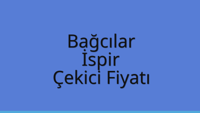 Bağcılar Çekici Fiyatı – İspir Oto Kurtarıcı Ücreti