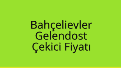 Bahçelievler Çekici Fiyatı – Gelendost Oto Kurtarıcı Ücreti