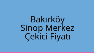 Bakırköy Çekici Fiyatı – Sinop Merkez Oto Kurtarıcı Ücreti