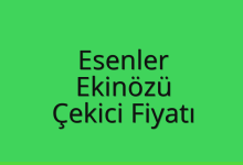 Esenler Çekici Fiyatı – Ekinözü Oto Kurtarıcı Ücreti