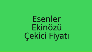 Esenler Çekici Fiyatı – Ekinözü Oto Kurtarıcı Ücreti