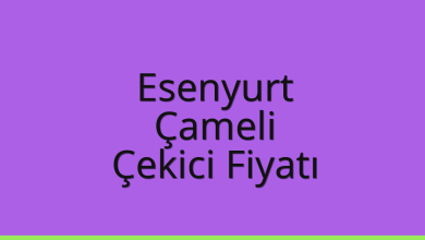 Esenyurt Çekici Fiyatı – Çameli Oto Kurtarıcı Ücreti