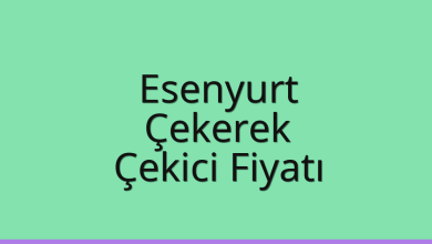 Esenyurt Çekici Fiyatı – Çekerek Oto Kurtarıcı Ücreti