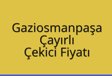 Gaziosmanpaşa Çekici Fiyatı – Çayırlı Oto Kurtarıcı Ücreti