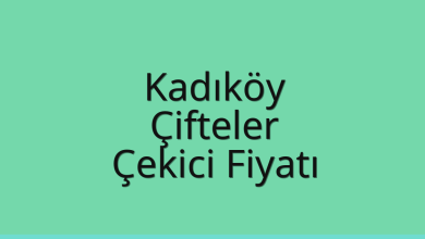 Kadıköy Çekici Fiyatı – Çifteler Oto Kurtarıcı Ücreti