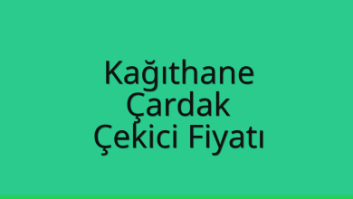 Kağıthane Çekici Fiyatı – Çardak Oto Kurtarıcı Ücreti