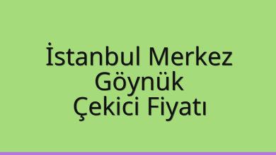 İstanbul Merkez Çekici Fiyatı – Göynük Oto Kurtarıcı Ücreti