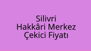 Silivri Çekici Fiyatı – Hakkâri Merkez Oto Kurtarıcı Ücreti