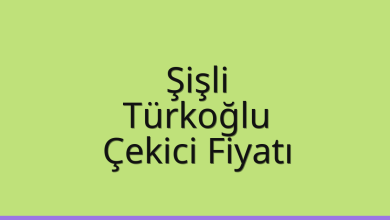 Şişli Çekici Fiyatı – Türkoğlu Oto Kurtarıcı Ücreti