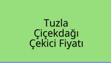 Tuzla Çekici Fiyatı – Çiçekdağı Oto Kurtarıcı Ücreti