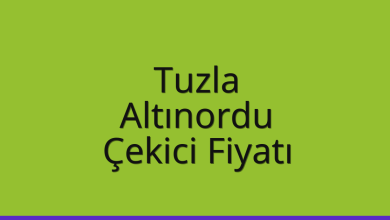 Tuzla Çekici Fiyatı – Altınordu Oto Kurtarıcı Ücreti