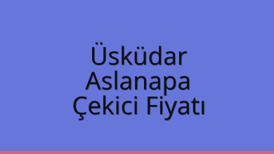 Üsküdar Çekici Fiyatı – Aslanapa Oto Kurtarıcı Ücreti