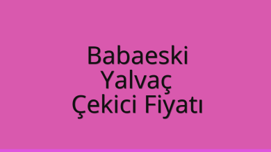 Babaeski Çekici Fiyatı – Yalvaç Oto Kurtarıcı Ücreti