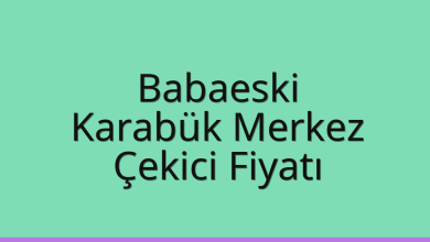 Babaeski Çekici Fiyatı – Karabük Merkez Oto Kurtarıcı Ücreti