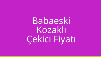 Babaeski Çekici Fiyatı – Kozaklı Oto Kurtarıcı Ücreti