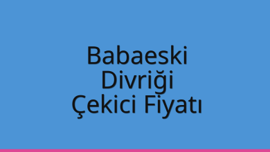 Babaeski Çekici Fiyatı – Divriği Oto Kurtarıcı Ücreti