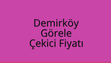 Demirköy Çekici Fiyatı – Görele Oto Kurtarıcı Ücreti
