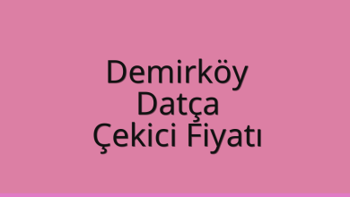 Demirköy Çekici Fiyatı - Datça Oto Kurtarıcı Ücreti Demirköy Çekici Fiyatı – Datça Oto Kurtarıcı Ücreti