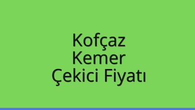 Kofçaz Çekici Fiyatı – Kemer Oto Kurtarıcı Ücreti