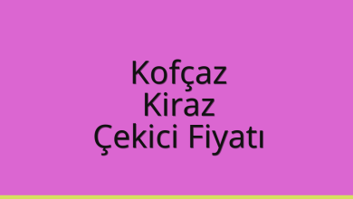 Kofçaz Çekici Fiyatı – Kiraz Oto Kurtarıcı Ücreti