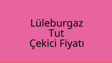 Lüleburgaz Çekici Fiyatı – Tut Oto Kurtarıcı Ücreti
