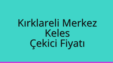 Kırklareli Merkez Çekici Fiyatı – Keles Oto Kurtarıcı Ücreti