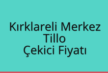 Kırklareli Merkez Çekici Fiyatı – Tillo Oto Kurtarıcı Ücreti