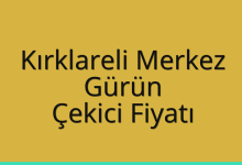 Kırklareli Merkez Çekici Fiyatı – Gürün Oto Kurtarıcı Ücreti