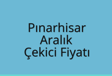 Pınarhisar Çekici Fiyatı – Aralık Oto Kurtarıcı Ücreti