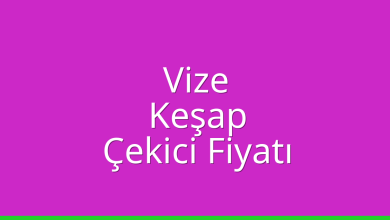Vize Çekici Fiyatı – Keşap Oto Kurtarıcı Ücreti