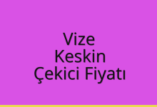 Vize Çekici Fiyatı – Keskin Oto Kurtarıcı Ücreti