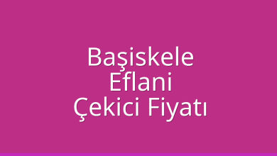 Başiskele Çekici Fiyatı – Eflani Oto Kurtarıcı Ücreti